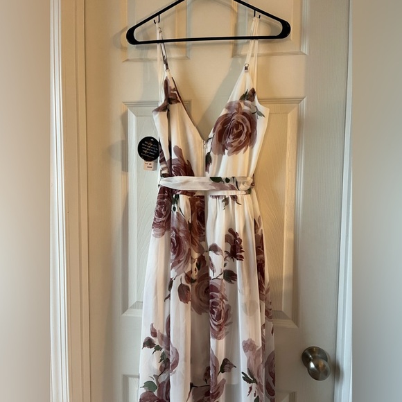 Windsor Ivory Floral Maxi Dress Size 2X NWT - Picture 5 of 6